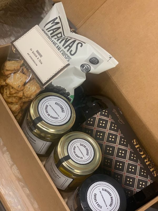 Caja kraft vino